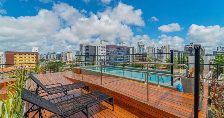Flat à venda com 1 quarto, mobiliado com 20m² em Jd Oceania, João Pessoa-PB