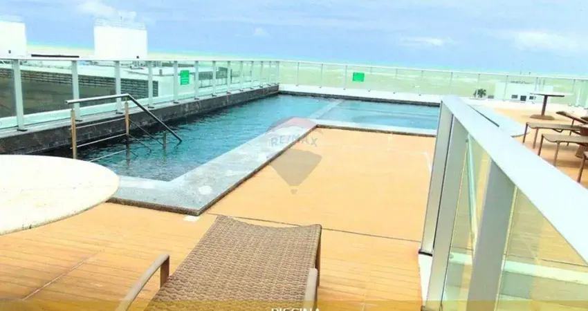 Apartamento mobiliado para locação 2 quartos, av. gov. argemiro de figueiredo, jardim oceania - pb