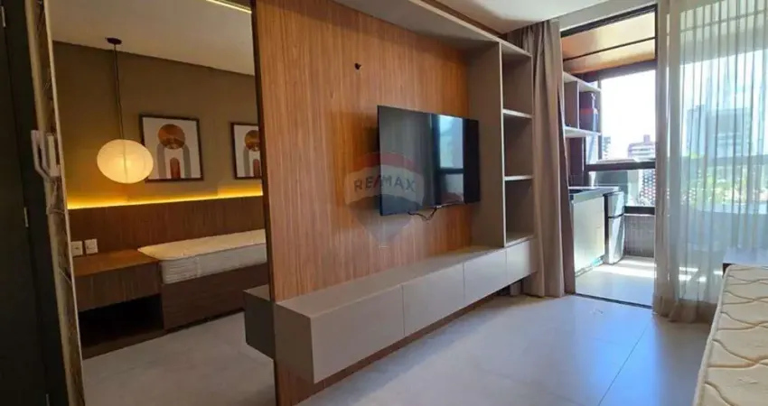 Apartamento studio para alugar,  mobiliado,  intermares, cabedelo, pb