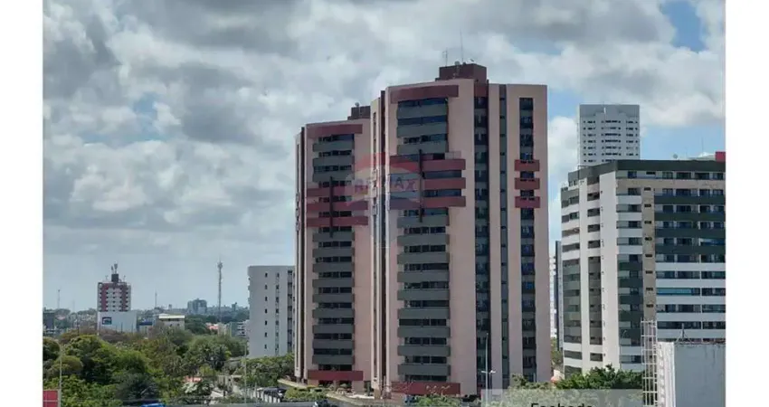 Apartamento semi-mobiliado para alugar, 163m² com 4 quartos, sendo 2 suítes, no aeroclube - joão pessoa pb