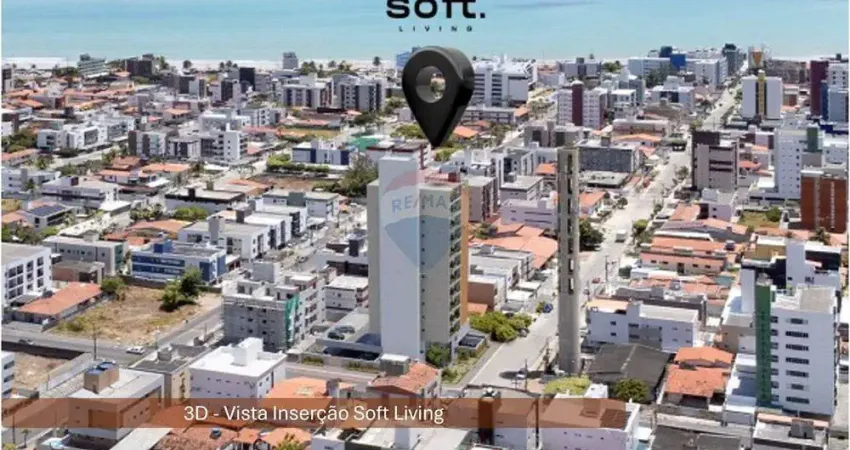 Apartamento com 38m2 - perto da praia - a venda no bairro do bessa - joão pessoa - pb