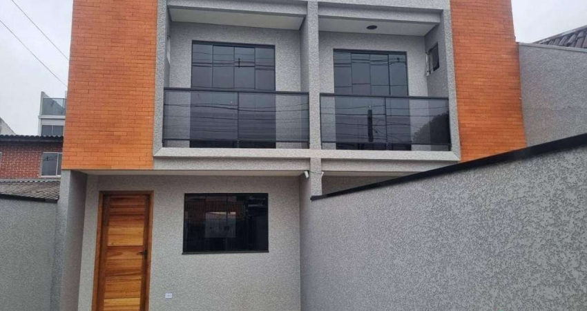 Sobrado com 3 dormitórios à venda, 100 m² por R$ 520.000 - Sítio Cercado - Curitiba/PR