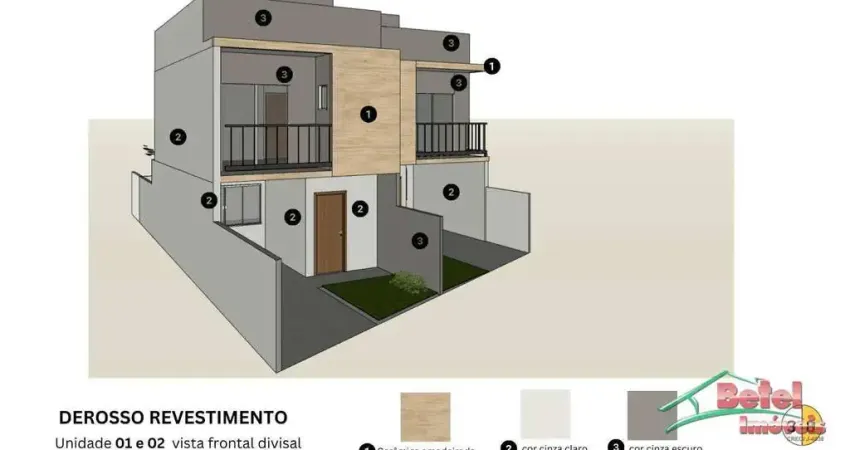 Sobrado com 3 dormitórios à venda por R$ 520.000 - Alto Boqueirão - Curitiba/PR