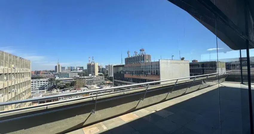 ALUGO COBERTURA COMERCIAL COM 455M2, VISTA MAGUINIFICA COM  HELIPONTO LOCALIZAÇÃO CENTRAL METRO NA PORTA, ONIBUS, MELHOR LOCALIÇAO PARA SUA EMPRESA EM BRASILIA