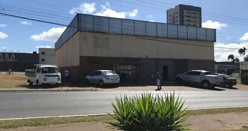 loja pé direto duplo 610 metros alugo em frente avenida principal da samambaia sul