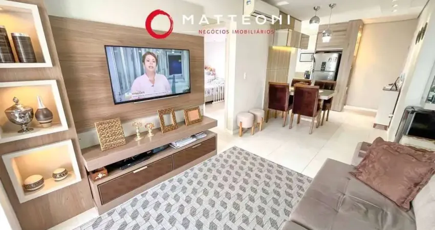 Oportunidade no Centro | Apartamento semimobiliado com sacada e churrasqueira por R$449 mil