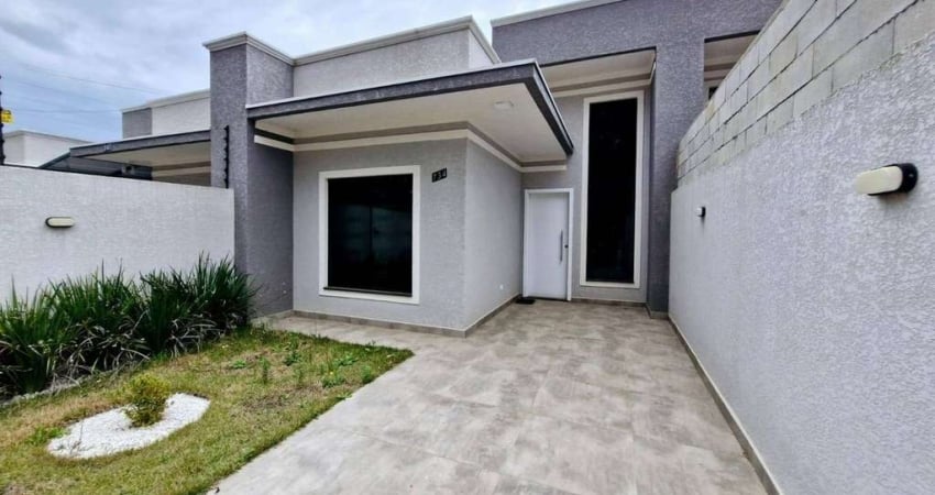 Casa Moderna com Suíte para Locação no Bairro Jardim Brasil em Fazenda Rio Grande