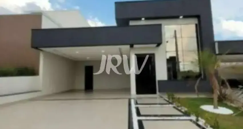 CASA TÉRREA NO CONDOMINIO RESIDENCIAL VIENA NA CIDADE DE INDAIATUBA - SP  Terreno: 250 m² Construção: 180 m²  3 Quartos, sendo 3 suítes (1 Master com
