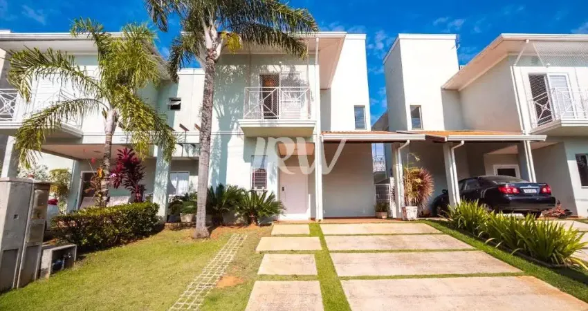 Casa Térrea Para Venda No Condomínio Aromas  em Indaiatuba SP