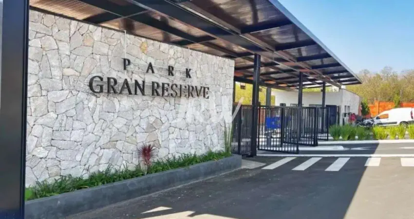 Terreno à venda condomínio park gran reserve na cidade de indaiatuba