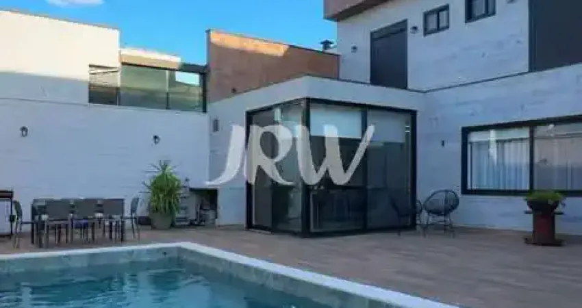 Sobrado a venda no condominio dona maria jose na cidade de indaiatuba - sp área do terreno 350 m² área construída 266 m² 03 dormitórios, sendo: 01