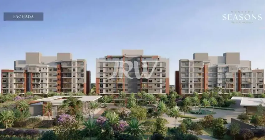 Apartamentos lançamento no bairro vila dos pinheiros na cidade de indaiatuba - sp  congesa - seasons natural wellness  em uma variedade de possibilida