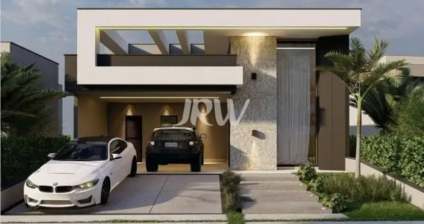 Casa a venda no condomínio gran reserve na cidade de indaiatuba - sp lote: 300 m² construção: 183,40 m² piscina: 11,25 m² metragem total construída: