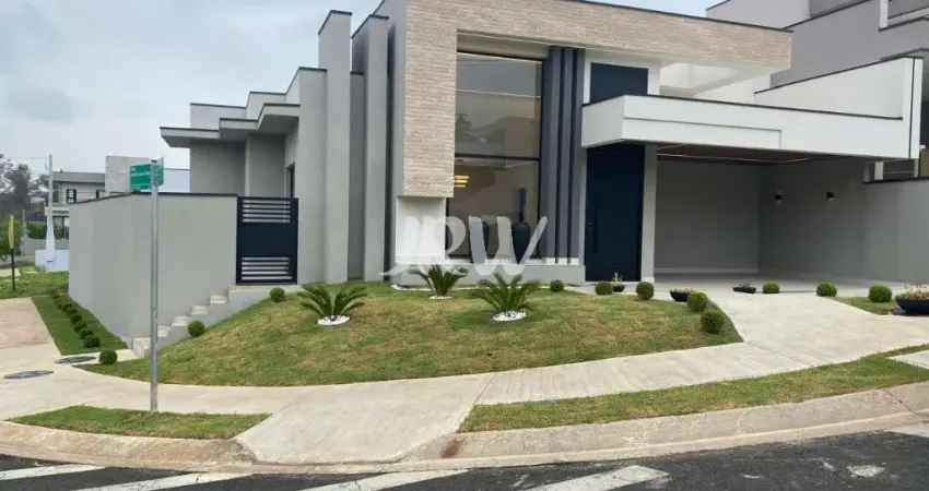 Casa térrea a venda no bairro vila rubens no condomínio gran reserve - indaiatuba sp área de terreno: 300 m2 área de construção: 204 m2 casa térrea