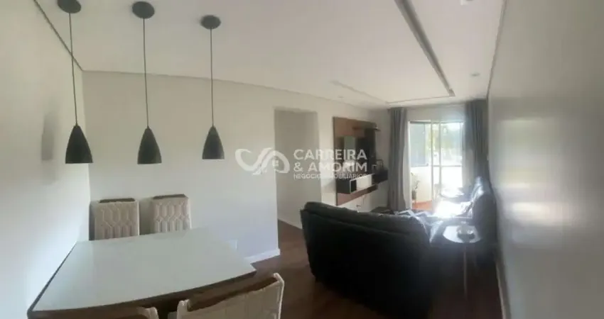 Apartamento a venda, 2 dormitórios, sacada, sala 2 ambientes, armários planejados, garagem coberta. jardim iracema. jardim casablanca.