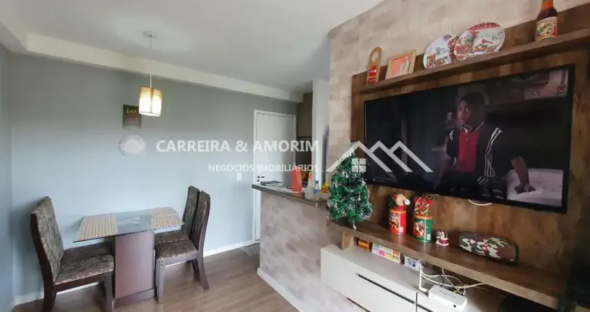 APARTAMENTO A VENDA, 2 DORMITÓRIOS, SALA 2 AMBIENTES E SACADA COM VISTA PANORAMICA, COZINHA, ÁREA DE SERVIÇOS. VAGA DE GARAGEM. JARDIM CASA BLANCA.