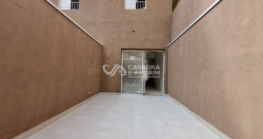 SOBRADO NOVO A VENDA, 90m² COM 02 DORMITORIOS, 02 BANHEIROS, COM FINO ACABAMENTO, 02 VAGAS, JARDIM SÃO LUIS.