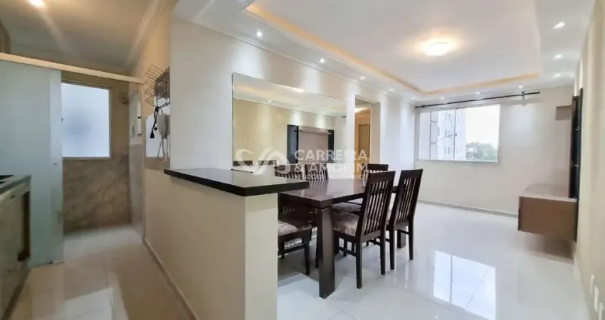 Apartamento a venda, 2 dormitórios, sala 2 ambientes, cozinha americana, com vaga de garagem no horto do ype / parque munhoz.