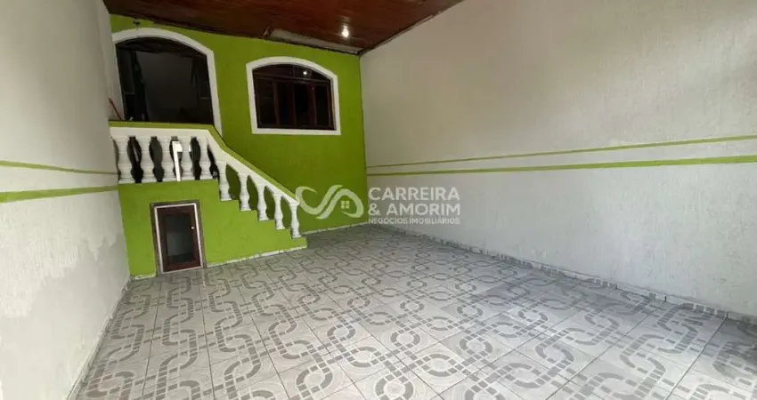 Casa a venda, sobrado 2 dormitórios, súite, edícula, 2 vagas de garagem cobertas, oportunidade, cidade itercap, taboão da serra, shopping taboão.