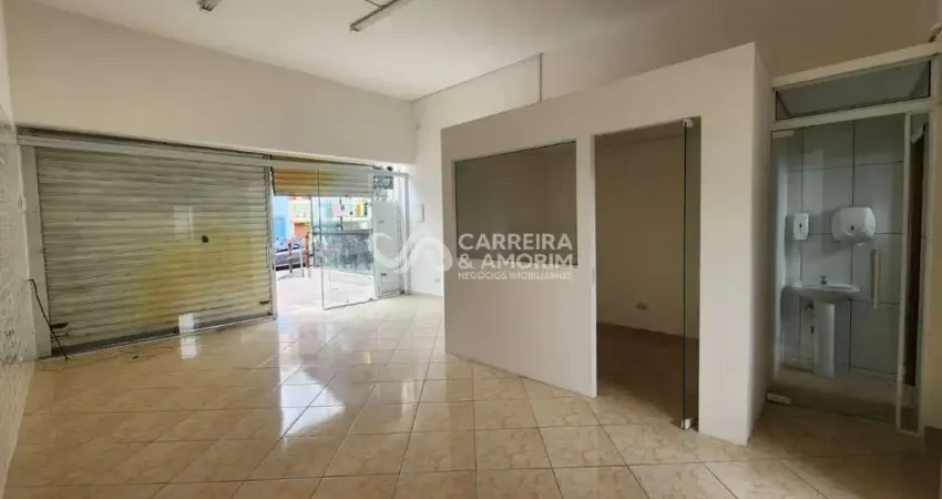 Salão comercial para locação 40 metros, banheiro, próximo do terminal capelinha, estrada de itapecerica, shopping campo limpo aluguel 2.600,00 reais