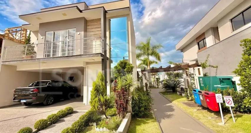 Casa em condomínio fechado com 3 quartos à venda na Avenida Wilson Castelo Branco, Beira Rio, Biguaçu