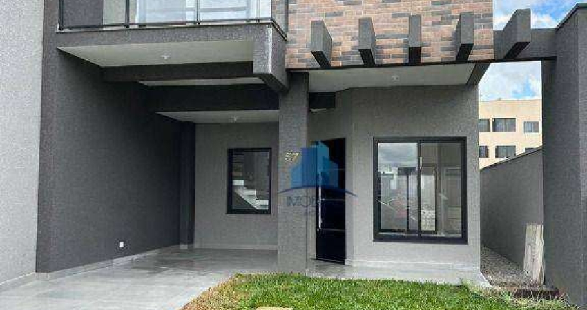 Sobrado à venda, 126 m² por R$ 779.000,00 - Costeira - São José dos Pinhais/PR