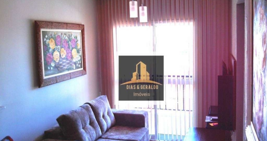 Apartamento com 2 dormitórios à venda, 50 m² por R$ 359.900,00 - Residencial Bosque dos Ipês - São José dos Campos/SP