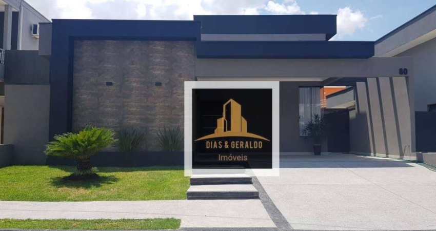 Casa com 3 dormitórios, 151 m² - venda por R$ 1.275.000,00 ou aluguel por R$ 7.469,07/mês - Condomínio Terras do Vale - Caçapava/SP