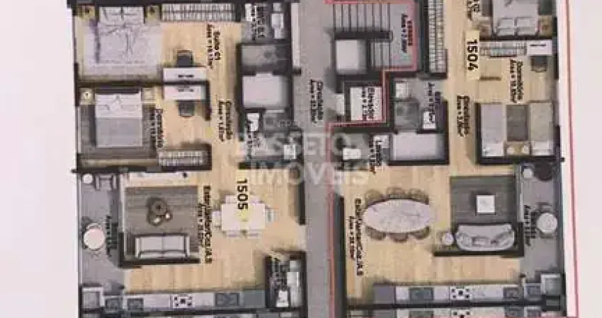 Apartamento com 2 quartos à venda na Rua Júlio Vieira, 1, João Paulo, Florianópolis