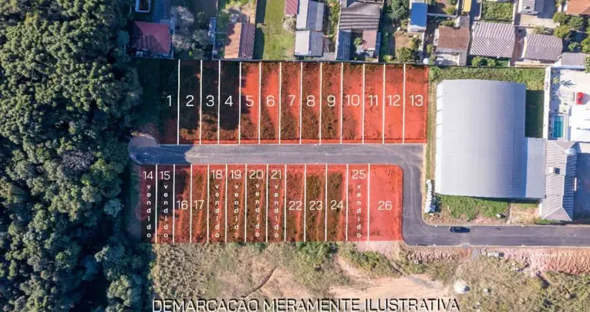 Terreno à venda na Rua Francisco Marthaus, 550, Jardim Florestal, Campo Largo