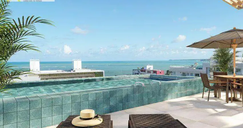 Apartamento com 1 dormitório à venda, 18 m² por r$ 335.000,00 - bessa - joão pessoa/pb