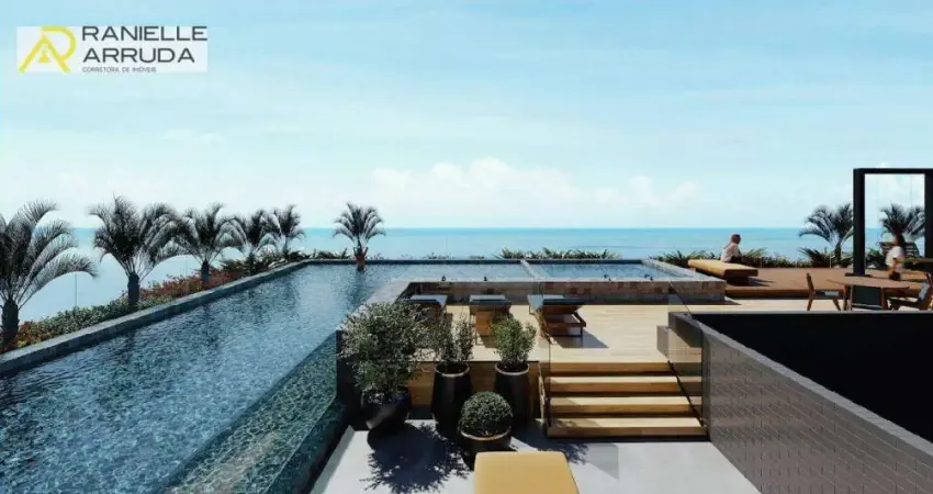 Apartamento com 1 dormitório à venda, 25 m² por r$ 457.308,01 - bessa - joão pessoa/pb