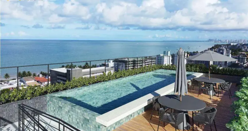 Apartamento com 2 dormitórios à venda, 60 m² por R$ 423.000,00 - Camboinha - Cabedelo/PB