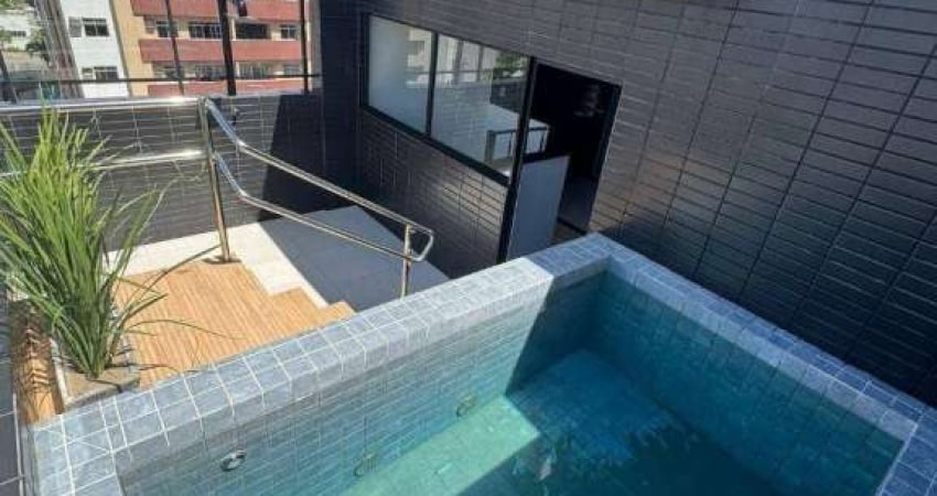 Cobertura com 3 dormitórios à venda, 105 m² por R$ 850.000,00 - Intermares - Cabedelo/PB