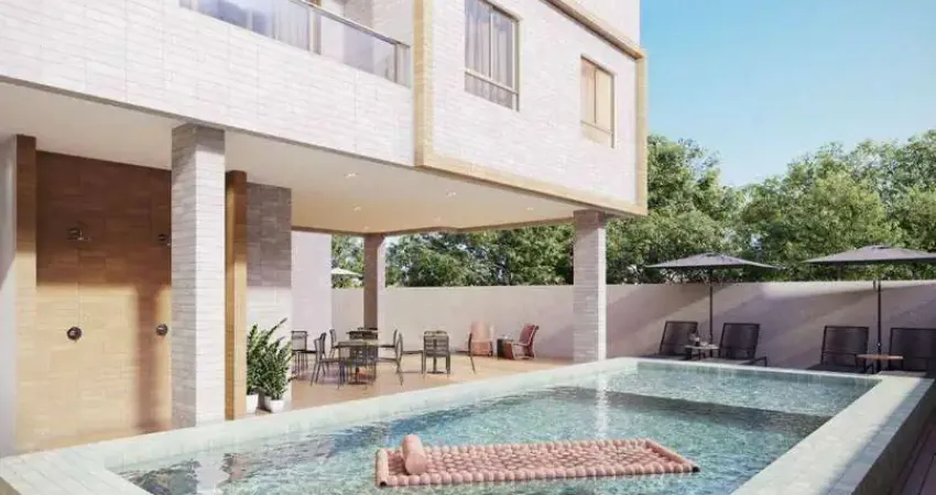 Apartamento com 2 dormitórios à venda, 54 m² por r$ 347.000,00 - poço - cabedelo/pb