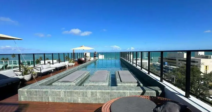 Apartamento com 1 dormitório à venda, 17 m² por r$ 360.000,00 - bessa - joão pessoa/pb