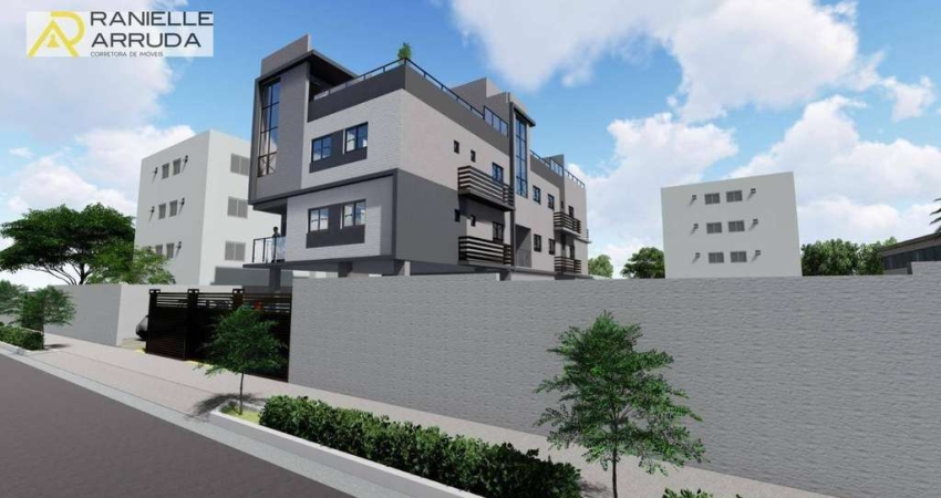Apartamento com 2 dormitórios à venda, 54 m² por R$ 370.000,00 - Bessa - João Pessoa/PB
