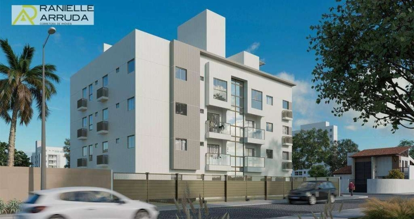Apartamento com 3 dormitórios à venda, 59 m² por R$ 395.000,00 - Bessa - João Pessoa/PB