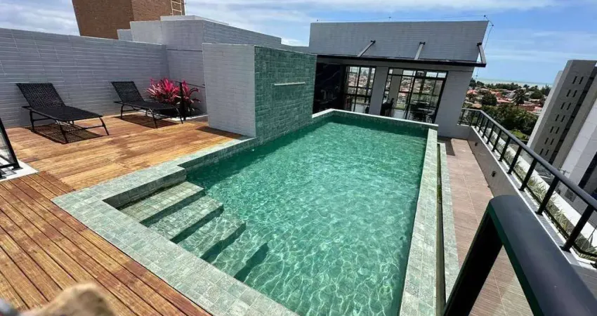 Apartamento com 2 dormitórios à venda, 64 m² por R$ 585.000,00 - Vila Sao Joao - Cabedelo/PB