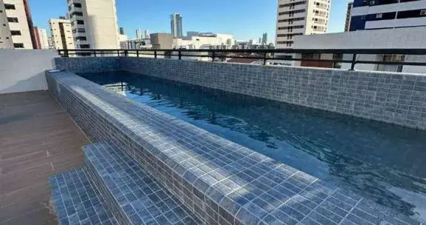 Apartamento com 2 dormitórios à venda, 57 m² por r$ 370.000,00 - aeroclube - joão pessoa/pb
