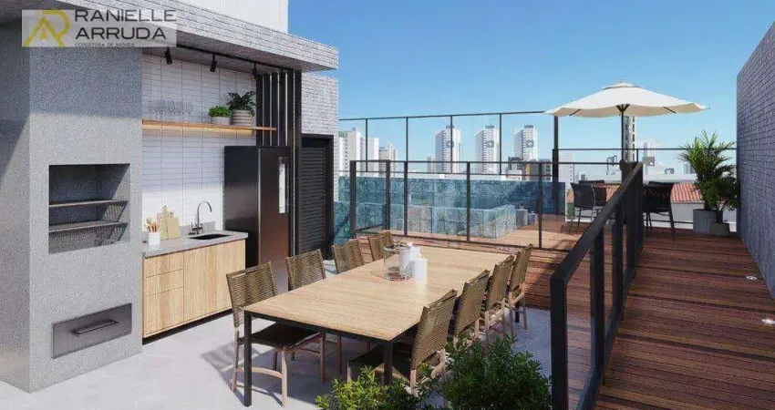 Apartamento com 3 dormitórios à venda, 60 m² por r$ 608.894 - bessa - joão pessoa/pb