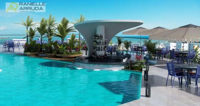 Flat com 1 dormitório à venda, 26 m² por r$ 342.957 - bessa - joão pessoa/pb