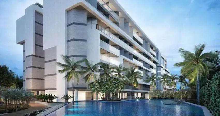 Apartamento com 2 dormitórios à venda, 71 m² por r$ 1.170.000 - ponta de campina - cabedelo/pb