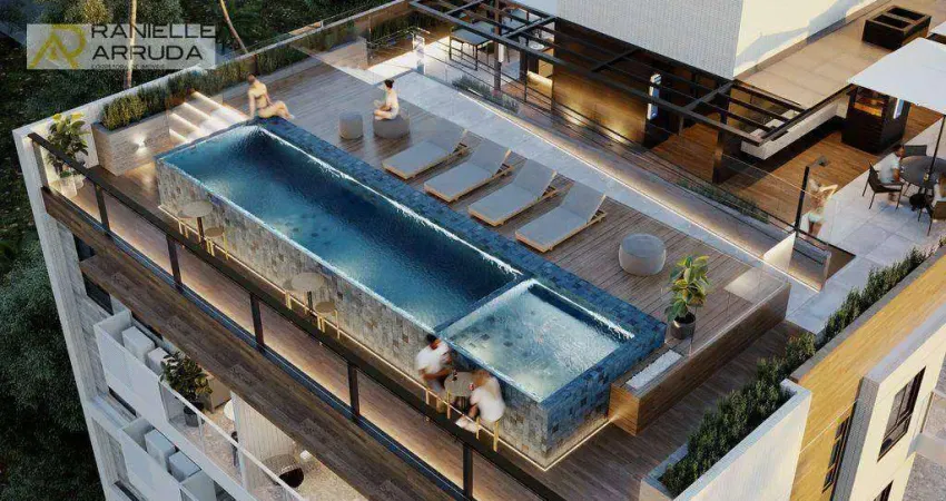 Apartamento com 2 dormitórios à venda, 63 m² por r$ 664.350 - poço - cabedelo/pb