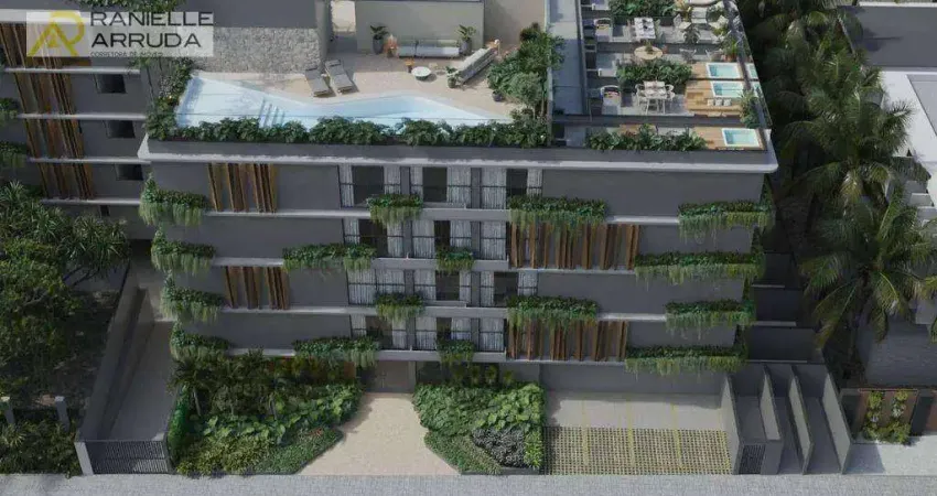 Apartamento com 2 dormitórios à venda, 56 m² por r$ 899.339 - poço - cabedelo/pb