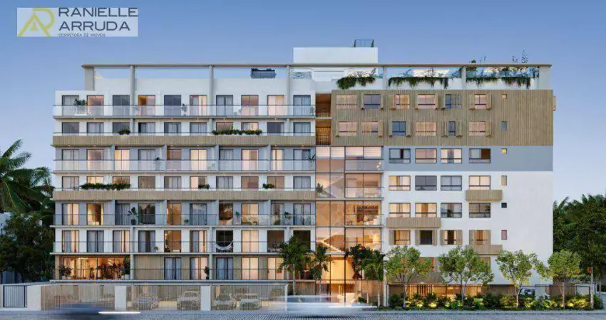 Apartamento com 2 dormitórios à venda, 49 m² por r$ 891.164 - ponta de campina - cabedelo/pb