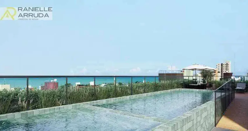 Apartamento com 2 dormitórios à venda, 56 m² por r$ 535.000,00 - manaíra - joão pessoa/pb