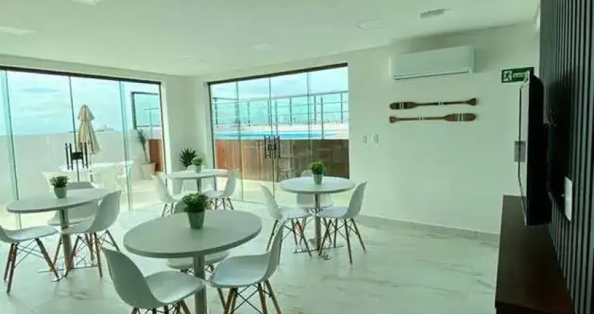 Apartamento com 2 dormitórios à venda, 57 m² por r$ 419.000 - intermares - cabedelo/pb
