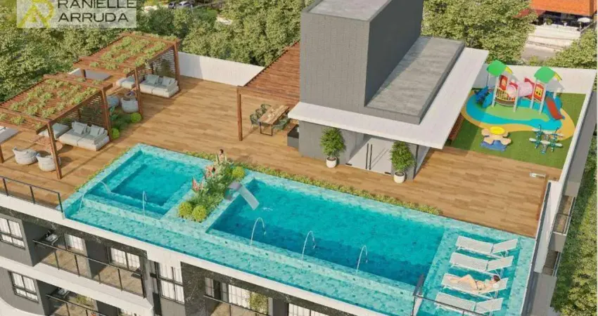 Apartamento com 1 dormitório à venda, 30 m² por r$ 325.000,00 - jardim oceania - joão pessoa/pb