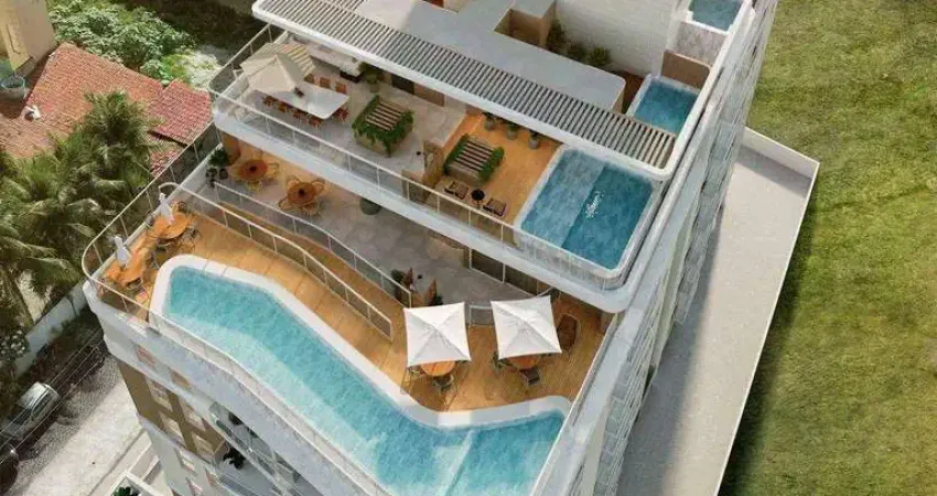 Apartamento com 3 dormitórios à venda, 85 m² por r$ 748.042 - ponta de campina - cabedelo/pb